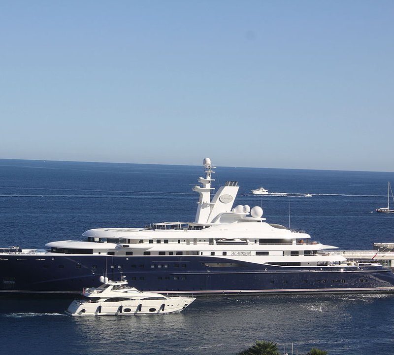 mega yacht al mirqab